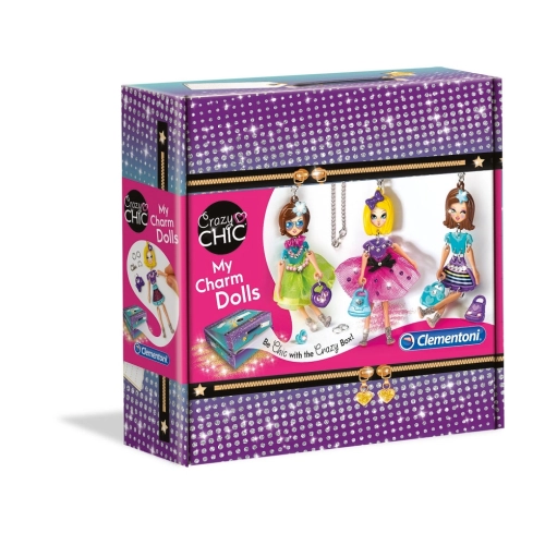 Crazy Chic Laleczki Zawieszki Clementoni 78764